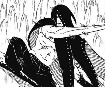 thanks ikemoto for drawing sasuke’s shinju clone and showing us that sasuke would be shredded underneath that cloak
