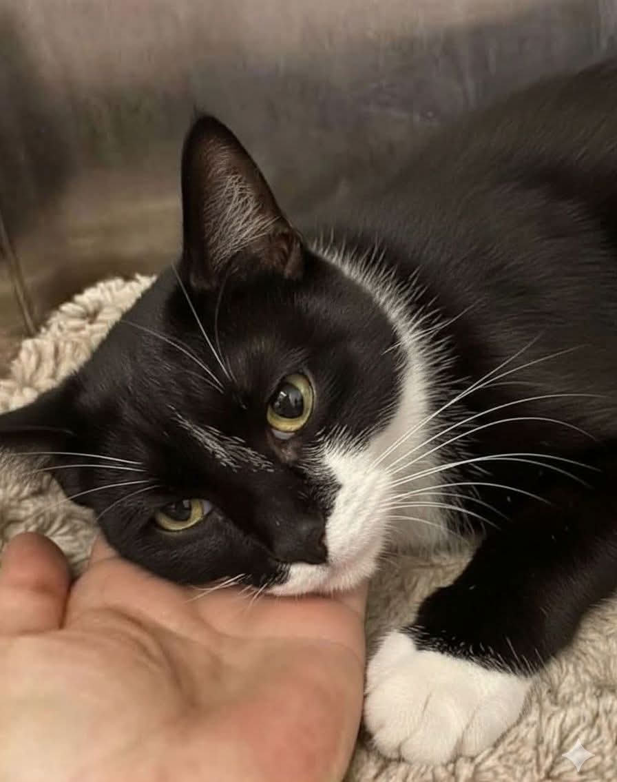 Adopted a depressed cat
Today my husband and I adopted this sweet older kitty (8 yo). We saw the shelter’s post about her - a surrender from someone who owned her since a kitten. She’s been there almost a month and has spent the entire time balled up in the corner with her eyes