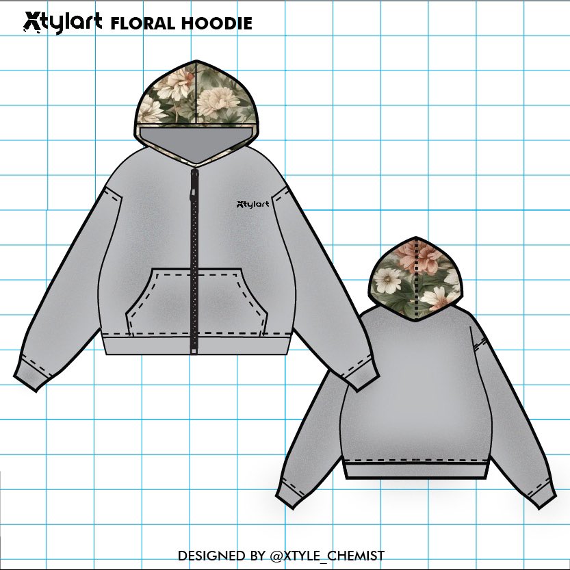 Xtylart Floral Hoodie 🔥🔥

Opened for commissions and sales 💪🏾