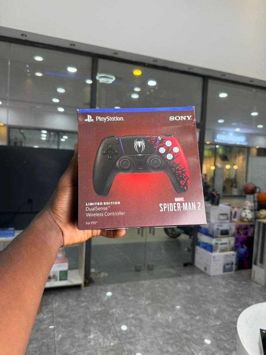 Puqwan's tweet photo. Sony Dualsense Controllers Available For Sale. 
Special Limited Edition
•LeBron James
•Helldivers 
•Fortnite
•Spiderman

Price - GH₵ 1,200

Kindly Send A DM if Interested. 

Please Patronize, Refer &amp; Repost 🙏🏾 https://t.co/4f1Dep9xKS