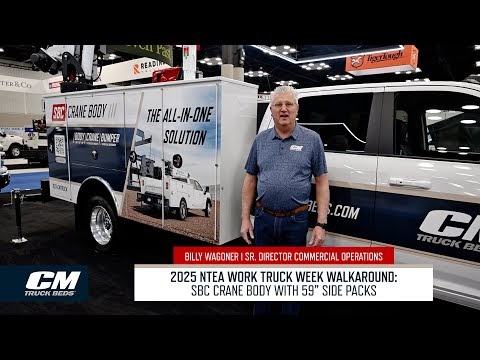 2025 NTEA Work Truck Week Walkaround - CM Truck Beds - dlvr.it/TR90G3