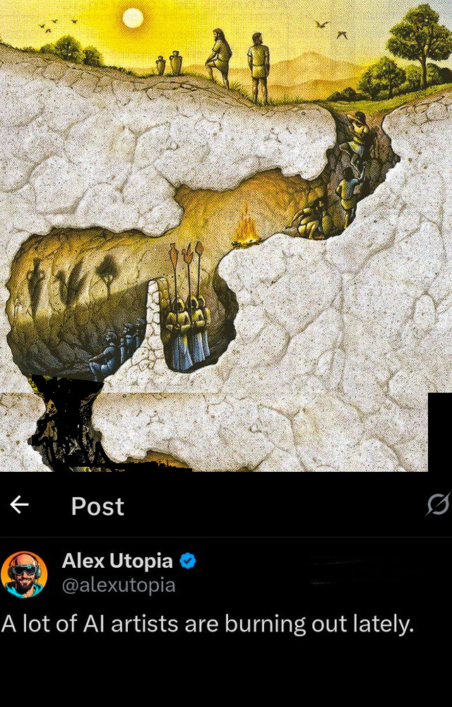 dumpsternympth's tweet photo. Hey Plato look! There's another cave underneath this one! let's go see what's going on down there!

What's going on down there. https://t.co/BrovrtNf0U