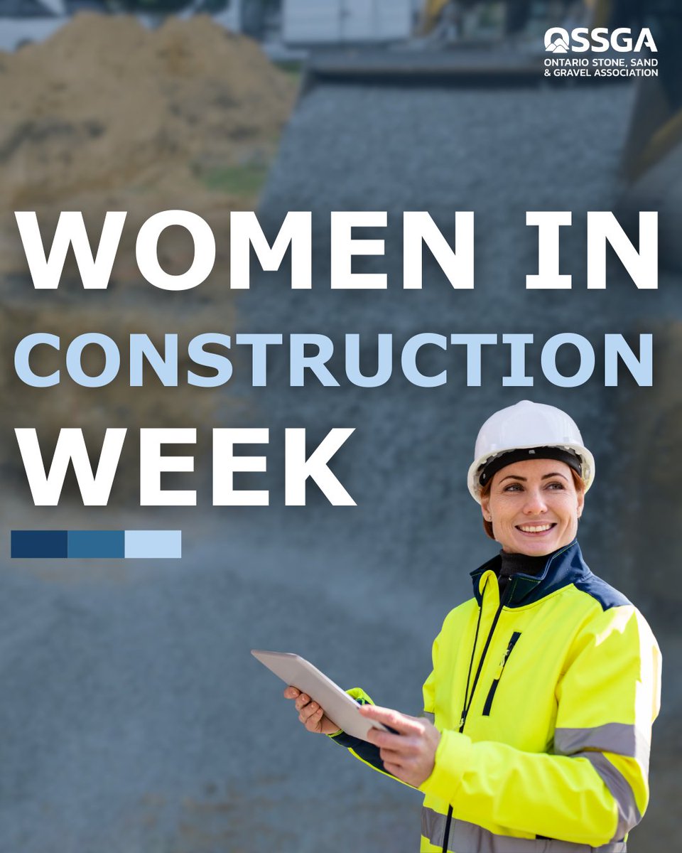 Ontario Stone, Sand & Gravel Association (OSSGA) tweet media