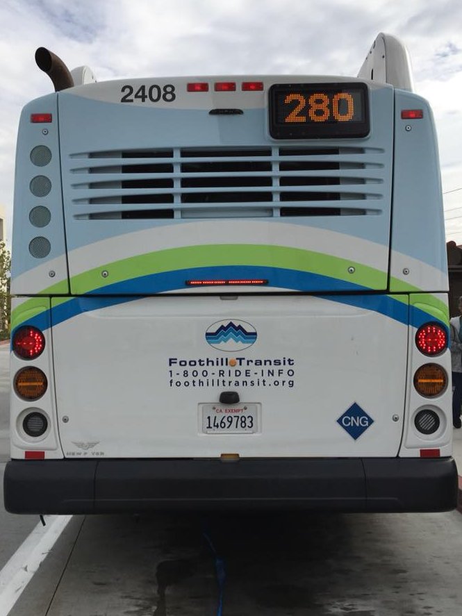 Foothill Transit tweet media