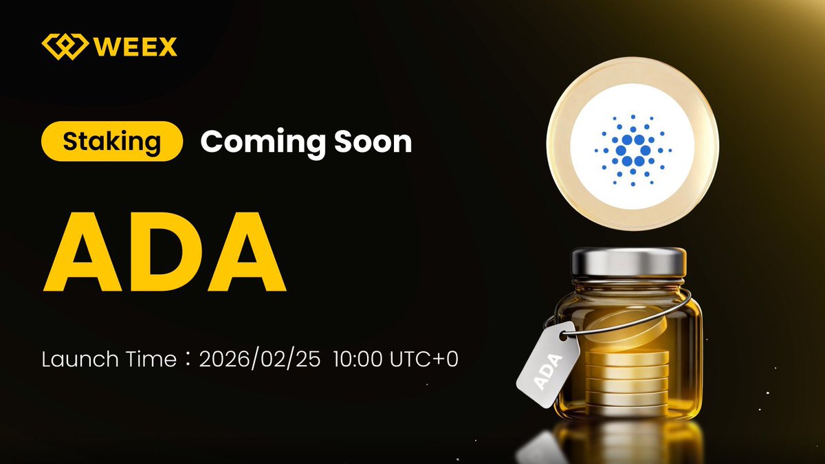 Dappstar_M's tweet image. $ADA is now live on #WEEX 
Don't miss the opportunity to trade this rare gem 

#weextrading #alpaca #helevier #SWCH #viratkohliretirement #moqeel #BBB25  #LoveIsland #FIFACWC #SB19 #BLACKPINK