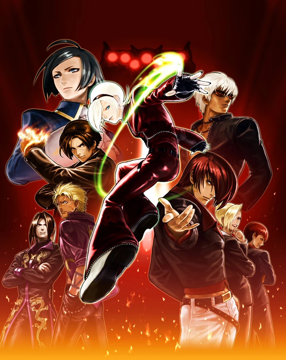 YamamotoElios's tweet photo. The King of Fighters XIII: Promotional Art by Eisuke Ogura!

#KOF #artwork #illustration #SNK https://t.co/XwHGiU95Sr