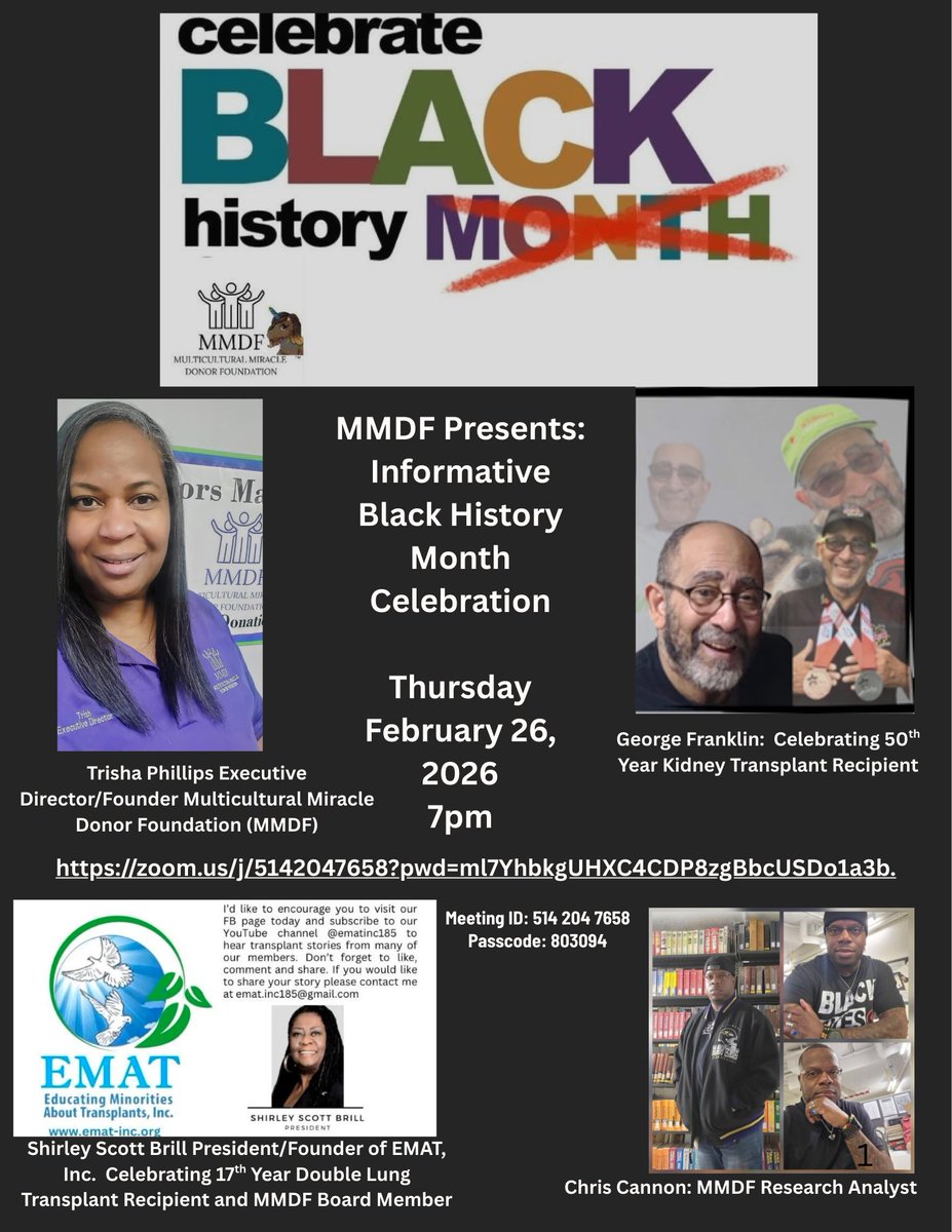 Multicultural Miracle Donor Foundation tweet media