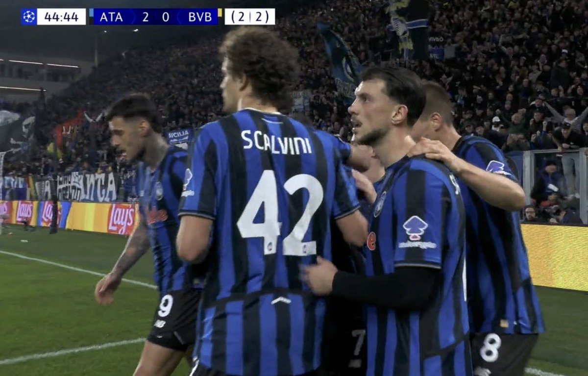 Atalanta 2-0 Borussia Dortmund (2-2 AGG).

Sometimes it’s hard to predict football