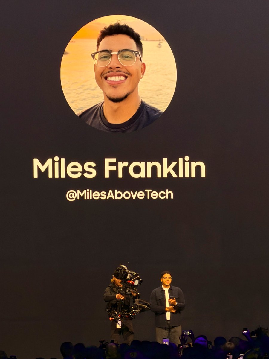 Hi <a href="/milesabovetech/">MilesAboveTech</a> big fan. looking good up there 👍

#GalaxyAI #GalaxyUnpacked