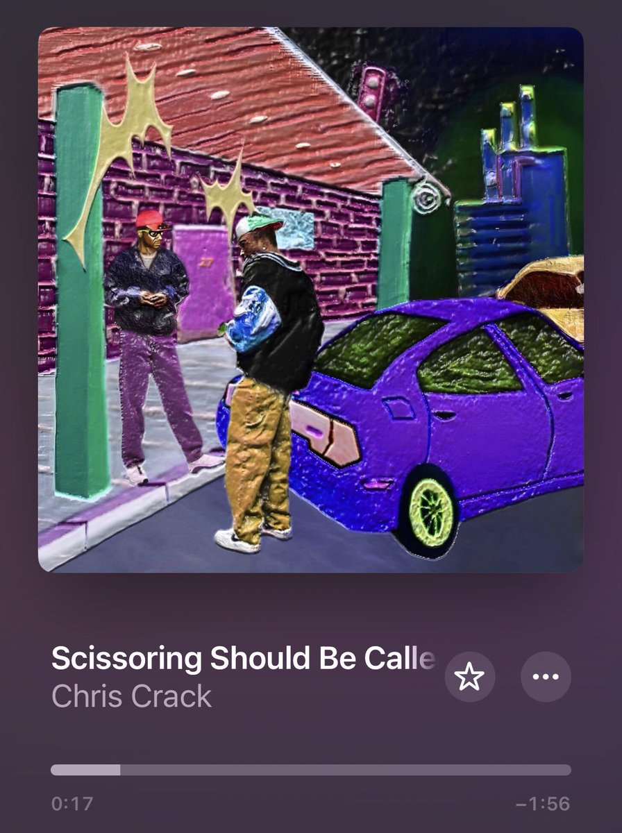 Chris Crack’s latest album might be my favourite from him yet

Really mess with the production choices, tons of colour and great grooves

Chris’ raps are on point, with hilarious bars, dope rhyme schemes and a catchy delivery

Some fun jams on this 🔥