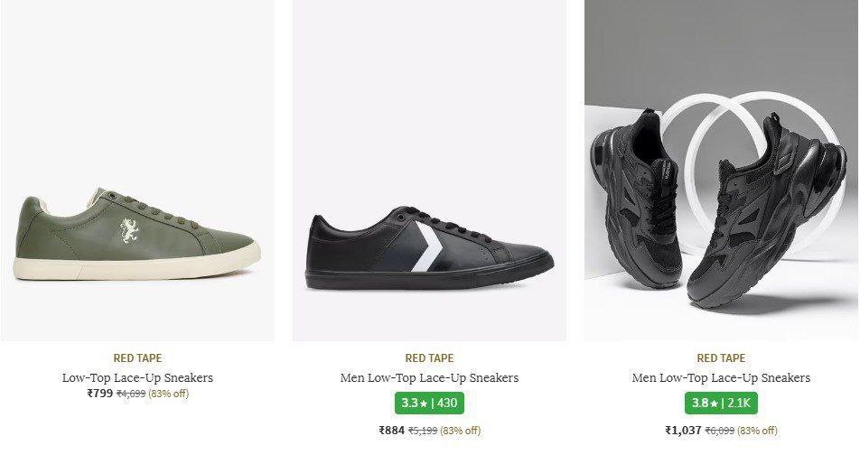 Dealer's tweet photo. Ajio | Red Tape Shoes at Upto 83% Discount

🛒 Buy Now : https://t.co/obzLayveVn https://t.co/vL1RqaKEsL