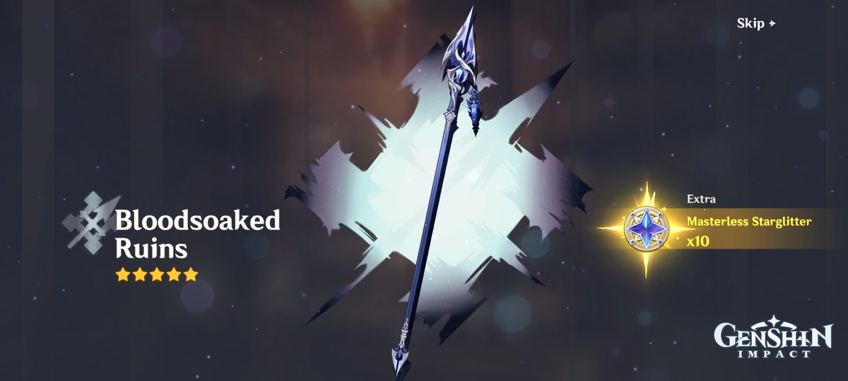 bastchet's tweet photo. I FORGOT they're both in this ver, and so their weapons. Since I want Flins’ as well, I had no choice but to go ALL OUT.

First banner where I'm actually happy I “lost” the 50/50

Now my only gem source is those glitters

Varka, tell your wife Nicole to come home early. I’m BROKE https://t.co/kliWBsojbK