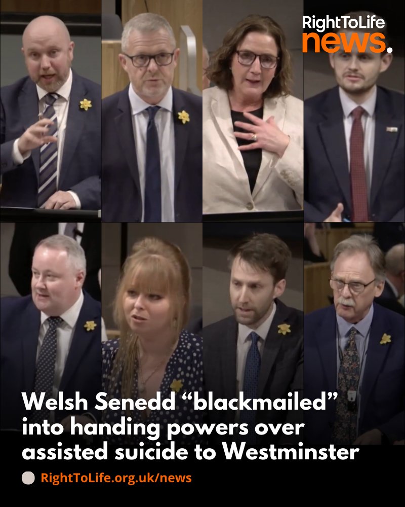 Kim Leadbeater and Lord Falconer have been accused of blackmailing the Welsh Senedd into handing powers to implement assisted suicide in Wales over to Westminster

This is despite the Senedd having previously voted against assisted suicide😲

Full details here: