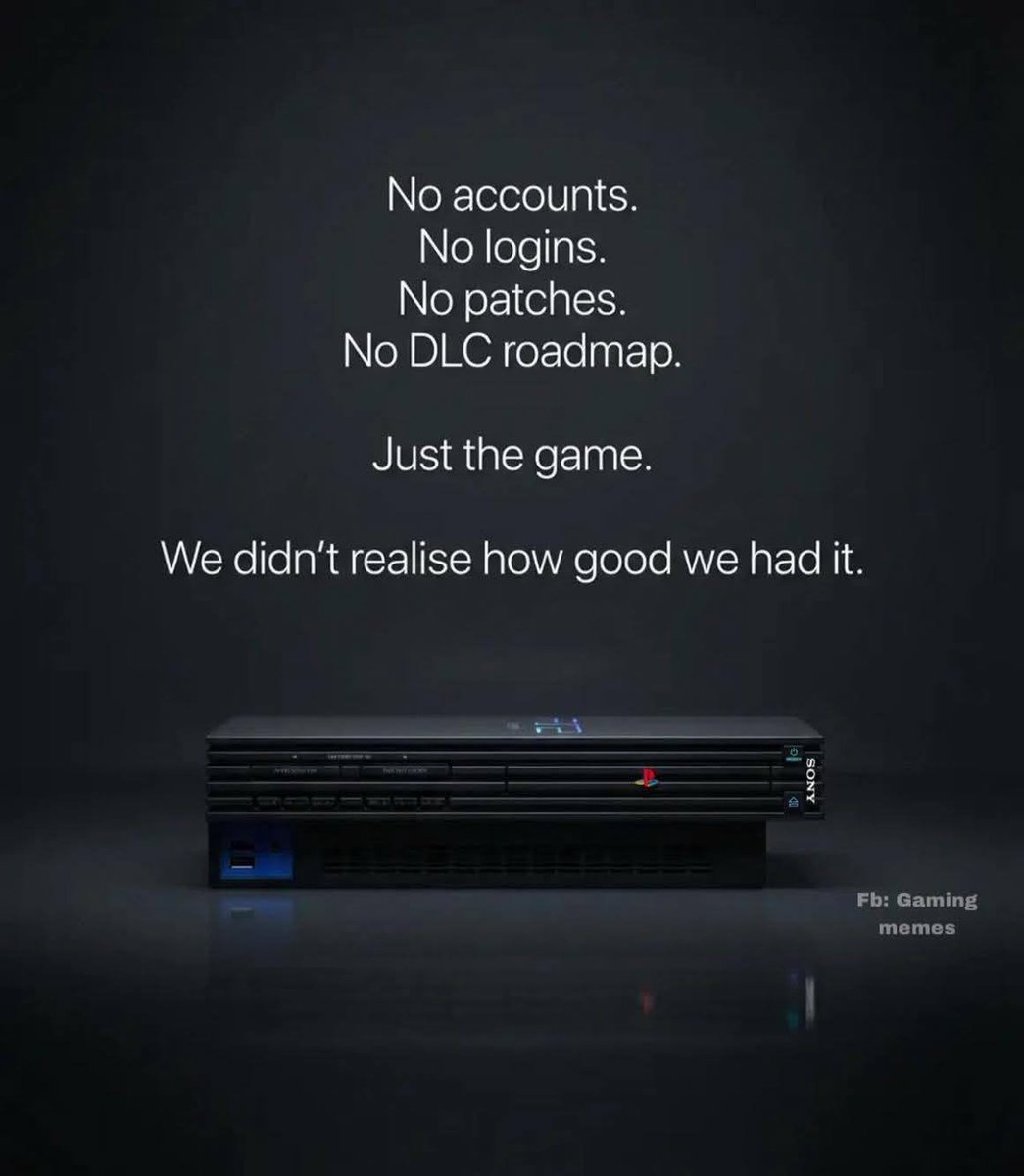 The poster of this image might have thought that, but that's not really accurate either.

FFXI &amp; EQOA easily come to mind. There's a reason there was an ethernet adapter, modem and HDD available.