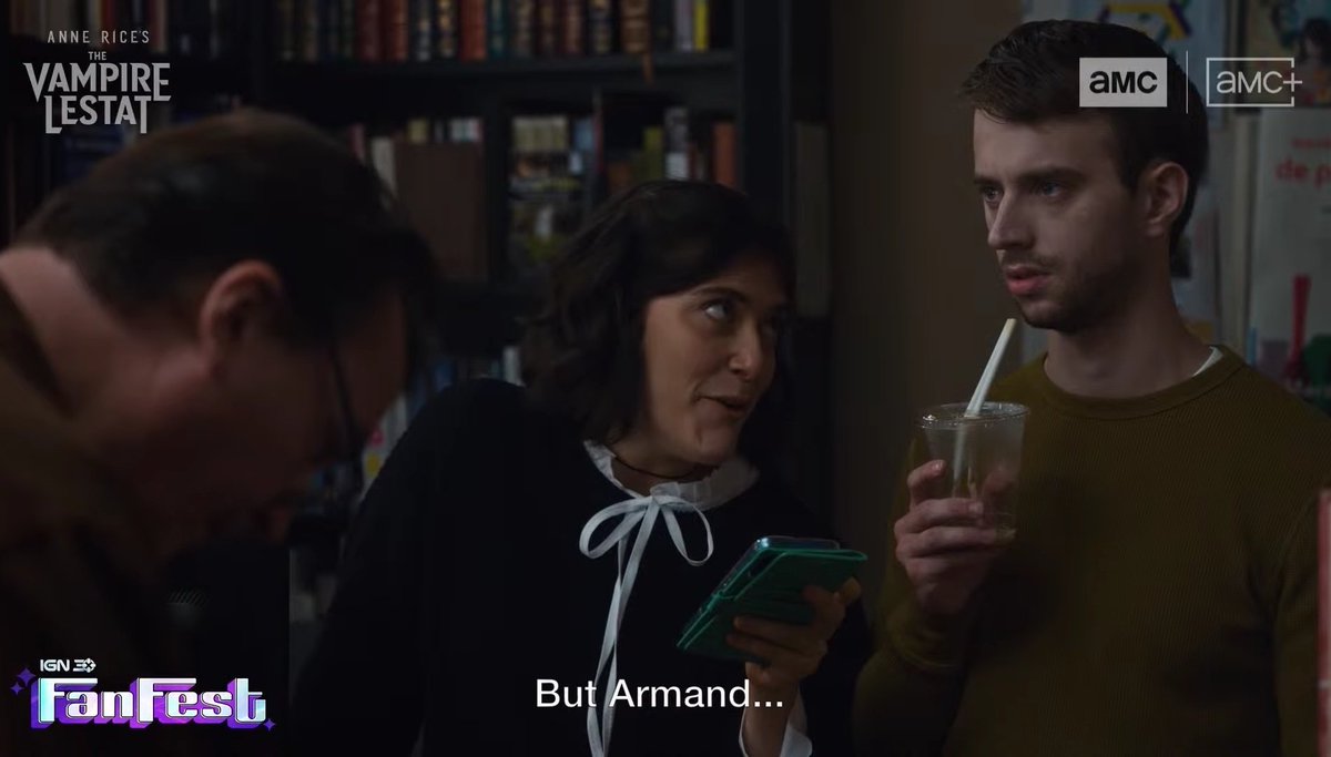 valinfilms's tweet image. LESTAT'S REACTION TO HEARING SOMEONE CALL ARMAND MYSTERIOUS AND LAYERED I'M CRYING