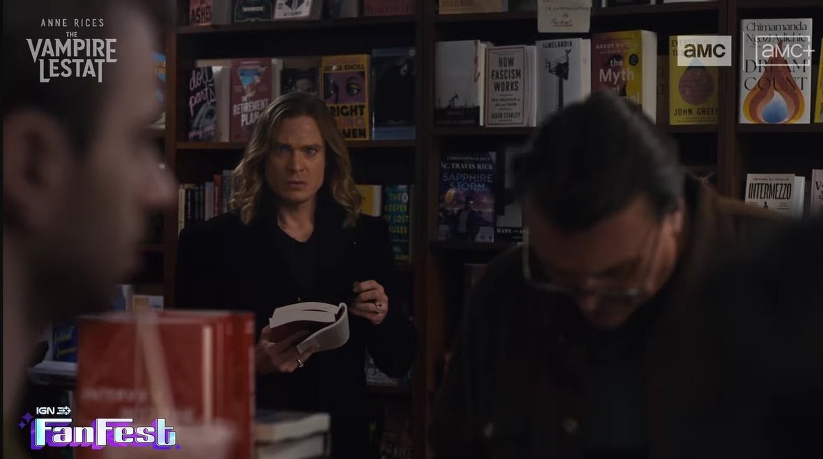 valinfilms's tweet image. LESTAT'S REACTION TO HEARING SOMEONE CALL ARMAND MYSTERIOUS AND LAYERED I'M CRYING