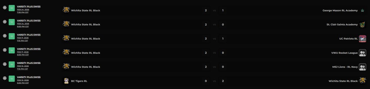 Wichita State Esports tweet media