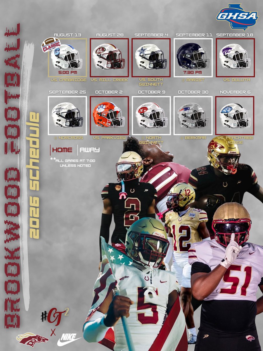 Brookwood Football tweet media