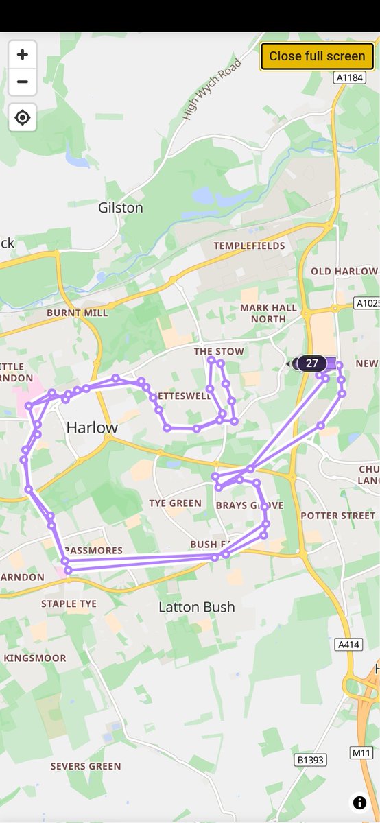 bananamanuk79's tweet image. #Harlow Central Connect *Service 27* was started on 2nd Jan 26, approx Hrly circle service across Town-Hospital-Northbrooks-Staple Tye-Bush Fair/Latton Bush Centre-Newhall-Town-Stow 
#bus #travelbybus #thestow #bushfair #centralconnect #harlowtravel @yourharlow