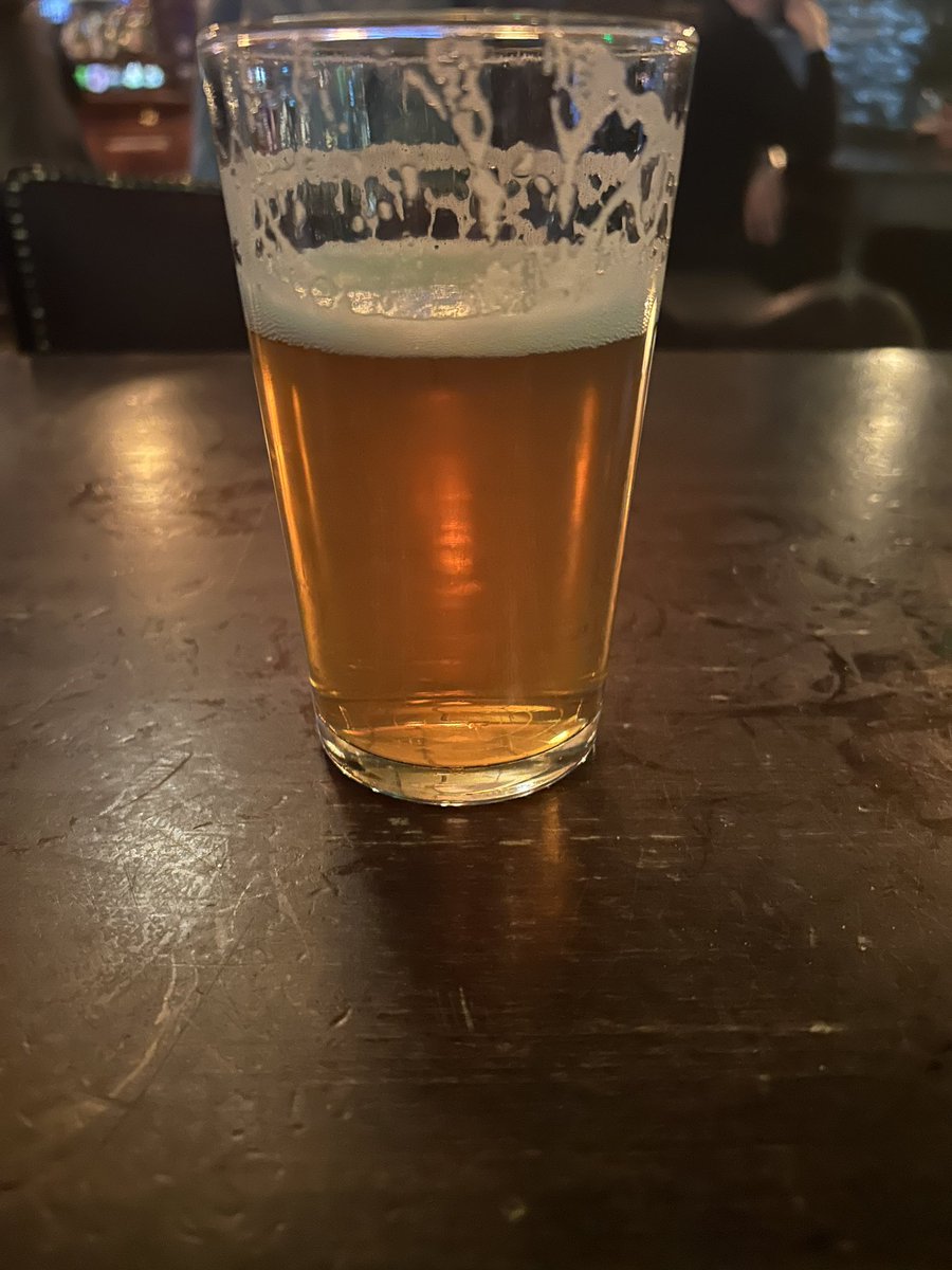 Det var långt till hotellet, fick ha vätskepaus. IPA