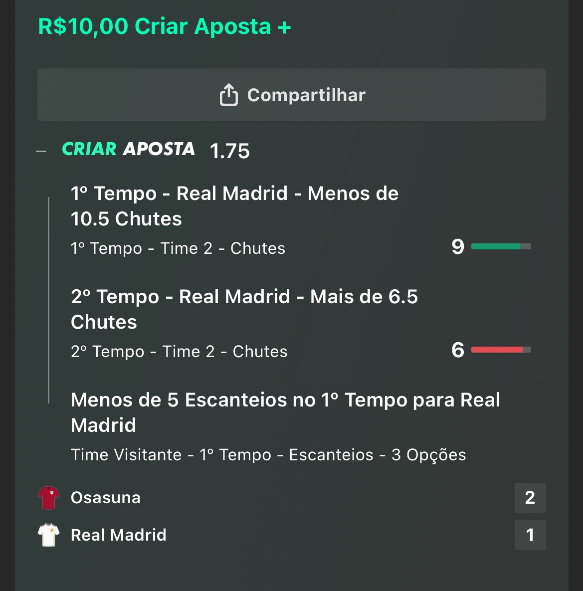 olandim_'s tweet photo. 5 - Quem assistiu esse jogo sabe o tanto que foi inacreditável o 4 escanteio e que, na sequencia, gerou o 5. Detalhe: +6.5 chutes e ficou exatamente em 6 https://t.co/VgKNJPeHD5