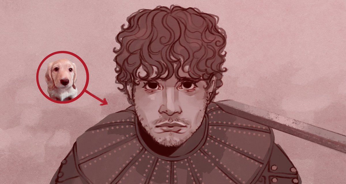 I love you Raymun Fossoway. No armor no nothing just big wet eyes and a dream

#akotsk #asoiaf 🍏🗡️