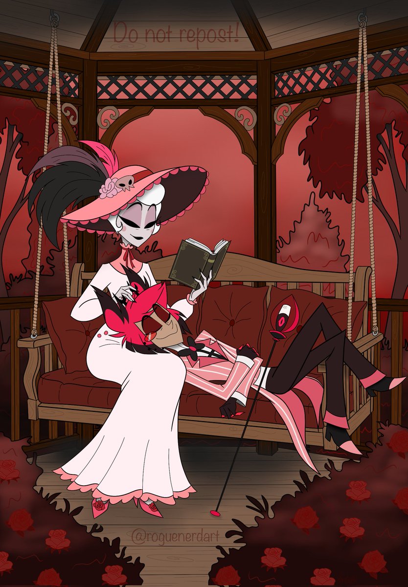 roguenerdart's tweet photo. In another lifetime, in another timeline... 📻🌹
#HazbinHotel #HazbinHotelFanart #hazbinhotelalastor #hazbinhotelrosie #radiorose https://t.co/YzHFOBgLEx