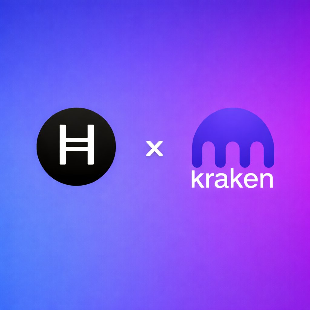 JUST IN: Kraken (@Krakenfx) adds @Hedera EVM and HTS (Hedera Token Service)  support. - Smart contracts. - Native tokens. - Easier access. This means  your Hedera transactions on Kraken will be processed