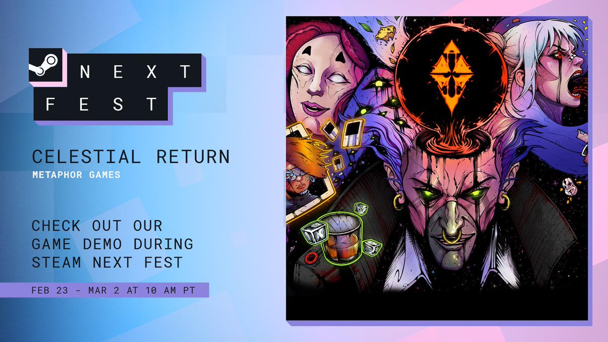 Celestial Return - Wishlist on Steam! tweet media