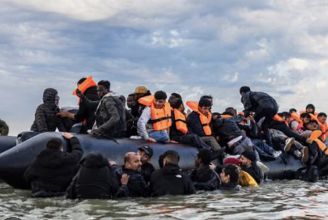 Over 600 more were chaperoned across the channel again today. This group, just arrived today will cost the British taxpayers another £30 million a year.