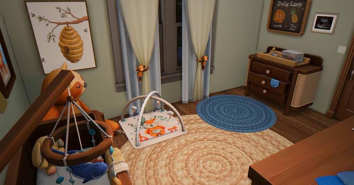 CyySims's tweet photo. Nursery Complete😁🤍 https://t.co/pmfWyi9OQw
