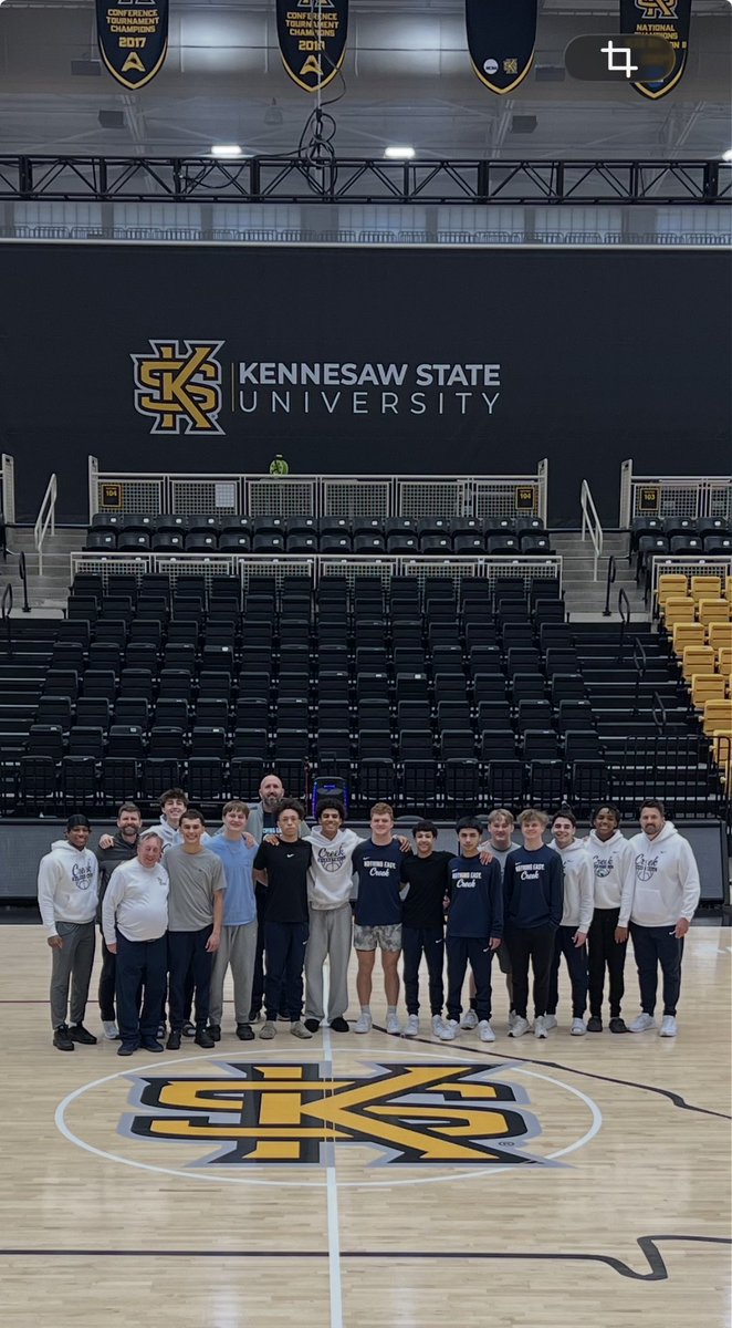 CoahullaMBB's tweet photo. Big thank you to @KSUOWLSMBB and @CoachWilliewat for letting us stop in for a shoot a round on our way to our 1st rd State game at Morgan County. https://t.co/hUTW7UF0N9