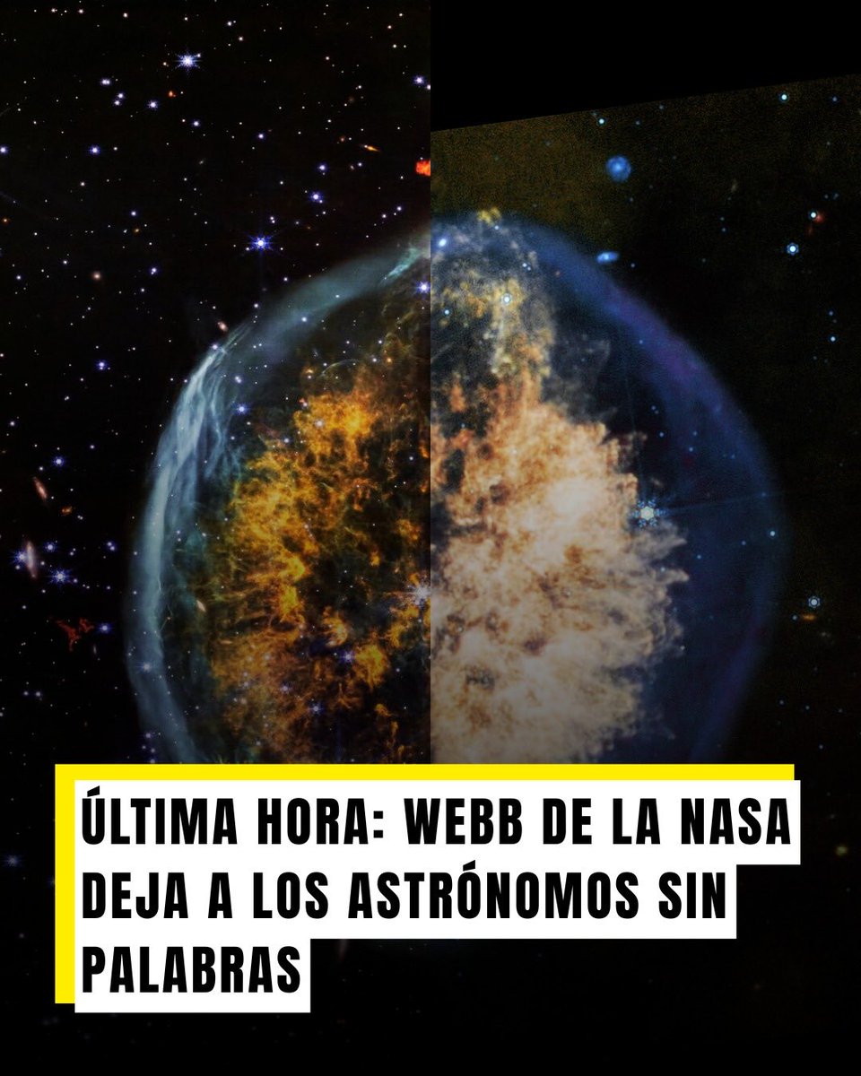 tesspacexoxo's tweet photo. Los astrónomos están fascinados con las últimas imágenes del Telescopio Espacial James Webb.
Capturó la Nebulosa PMR 1, una nube de gas y polvo que parece un cerebro en un cráneo transparente. https://t.co/N6znWs23Cm