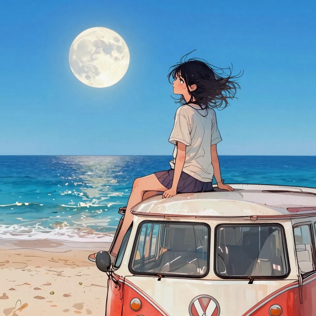 enjoy the night! - Image generated using our latest premium model!