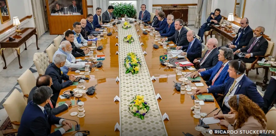 Brasil e Índia firmaram um acordo sobre terras raras e minerais críticos, que estão no centro das discussões atuais sobre transição energética, indústria de alta tecnologia e estratégias de defesa; entenda mundogeo.com/2026/02/25/bra…