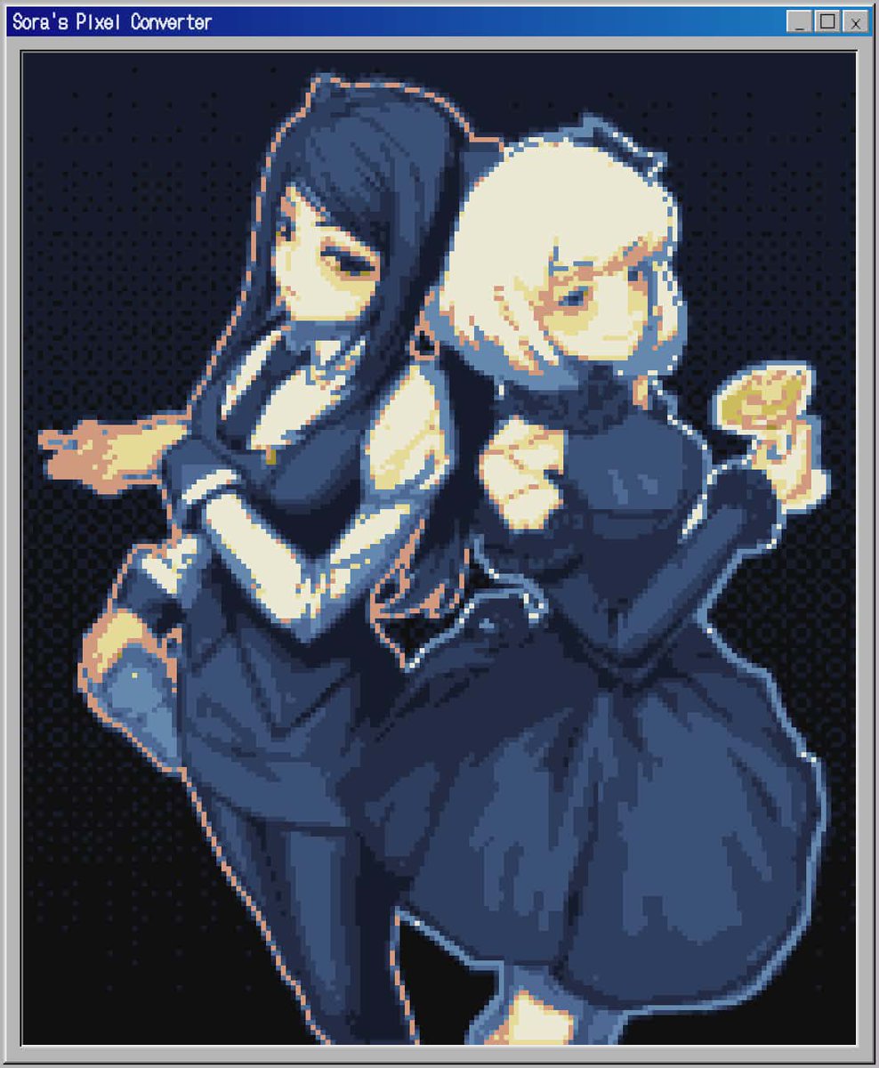 GOMikisT's tweet photo. #va11halla #JillStingray #D1ALogue #pray

This one really needed to go into the pixel art converter..... https://t.co/lwyyvAsQhf