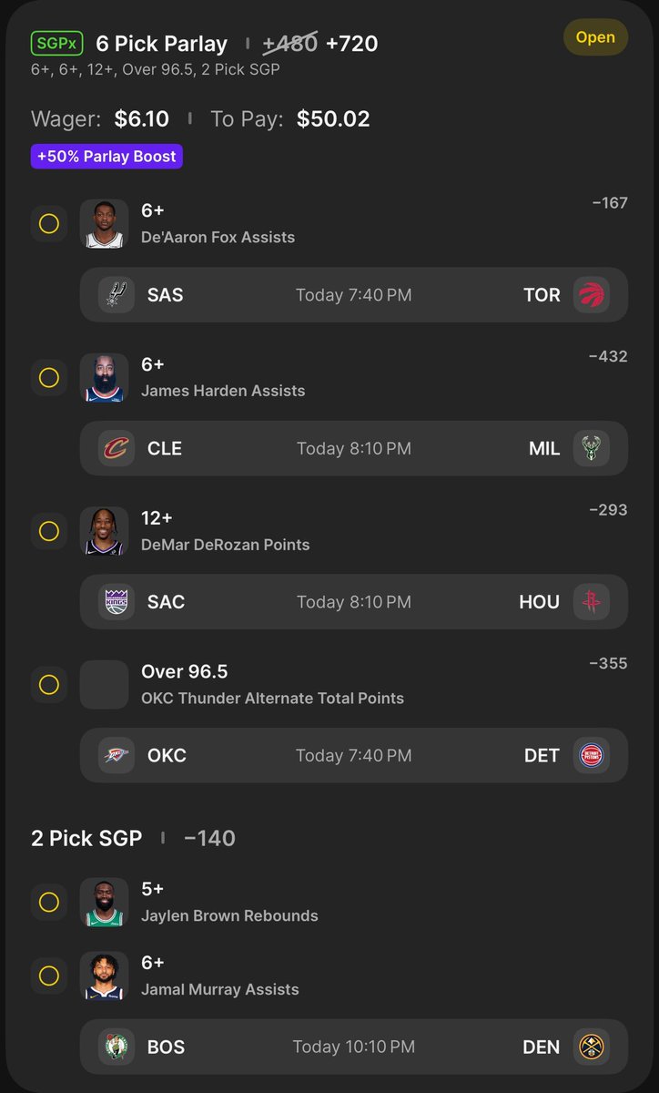 BGPicks1's tweet photo. Some great picks! Hope these fellas can run it up today! 

Everyone is 90% and OKC no SGA doesn’t matter they still round up points. Their bench still plays tough. 

Tail it &amp; Cash it🔥 https://t.co/N5BzWf8tBH