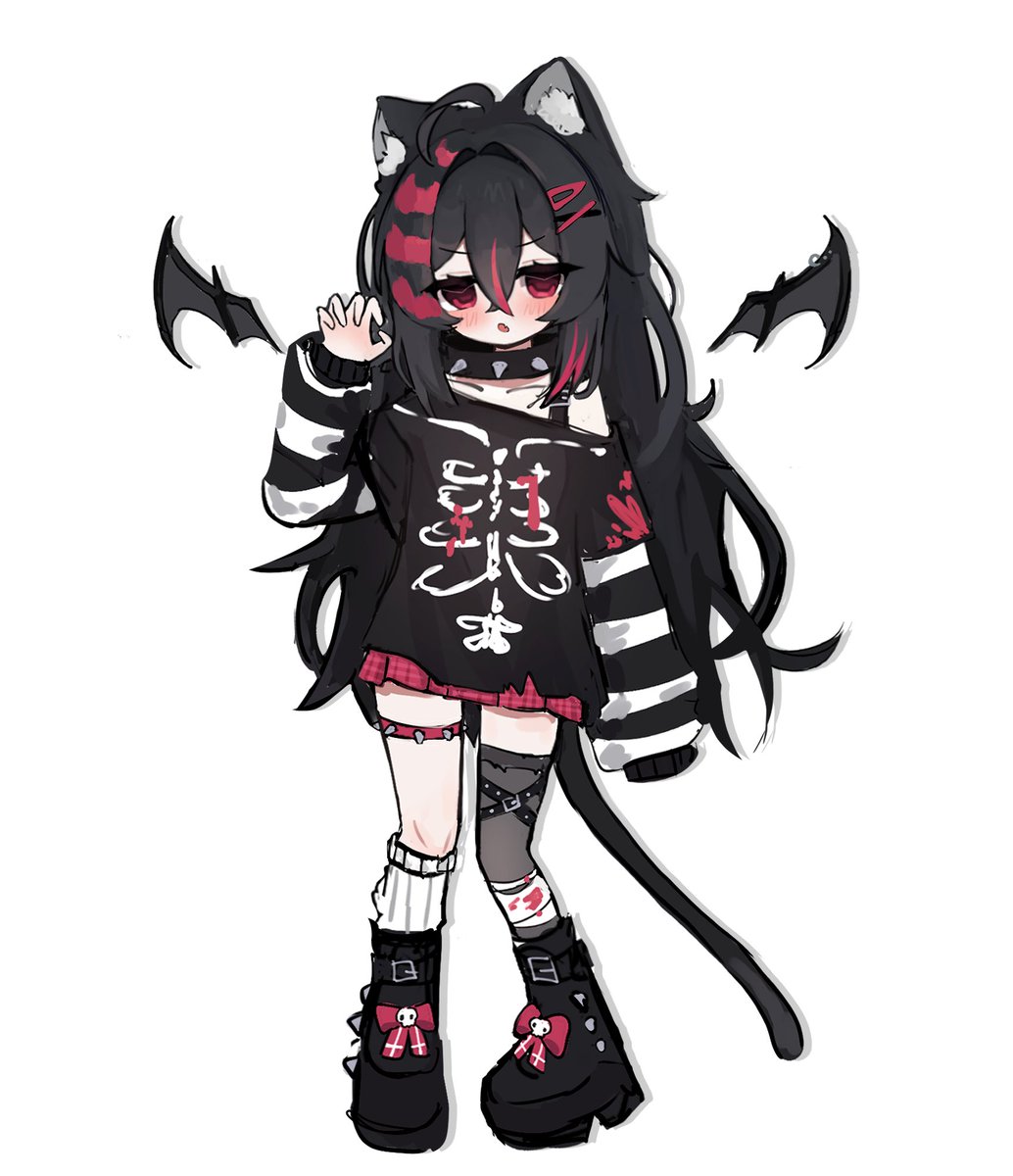 custom sketch design for @.Mikashuur ❤️🖤
