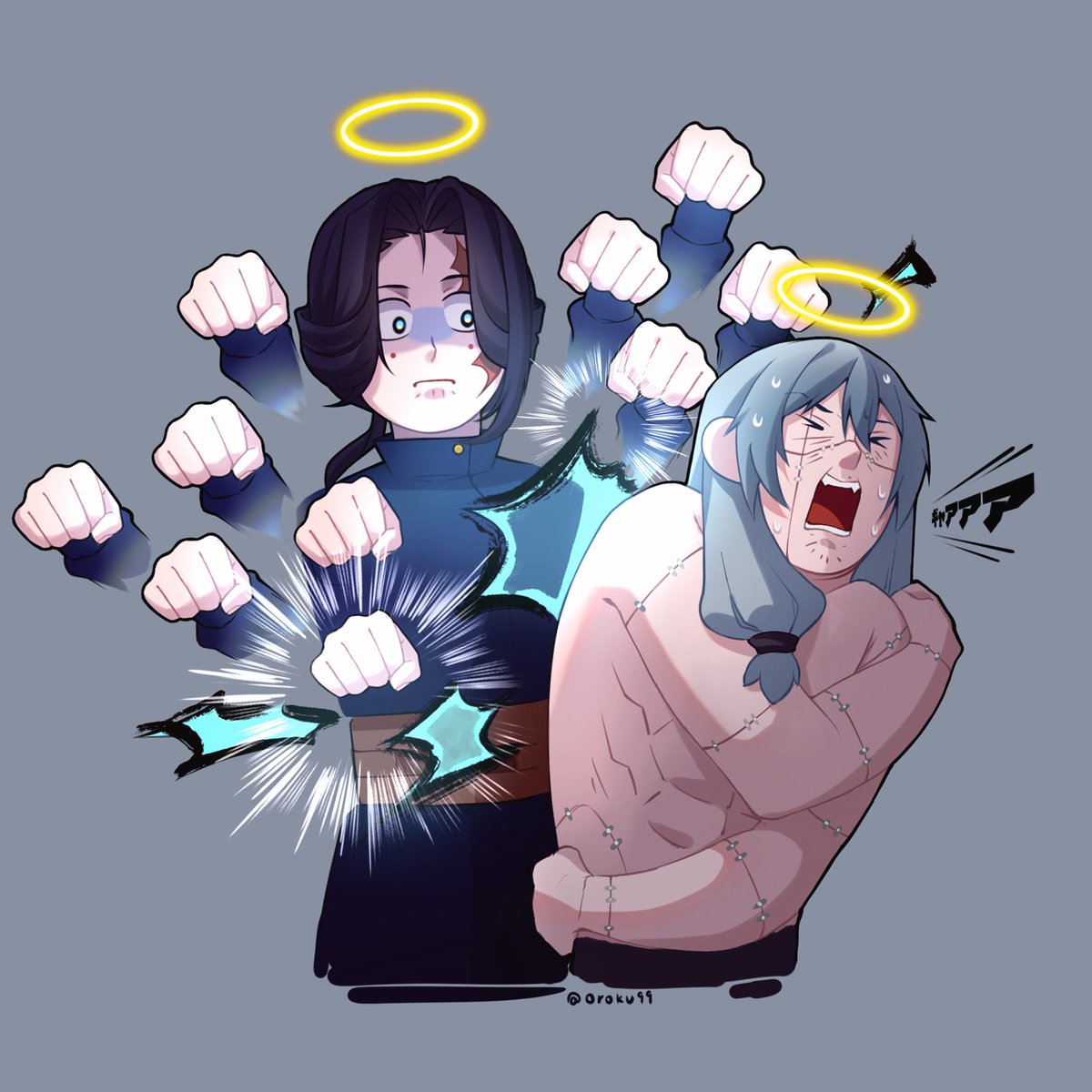 进行一个鞭挞。

#jjkoc