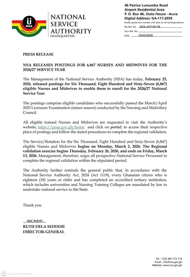 NSA GHANA tweet media