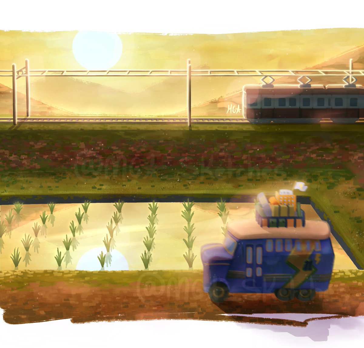 ☀️🚃🌱