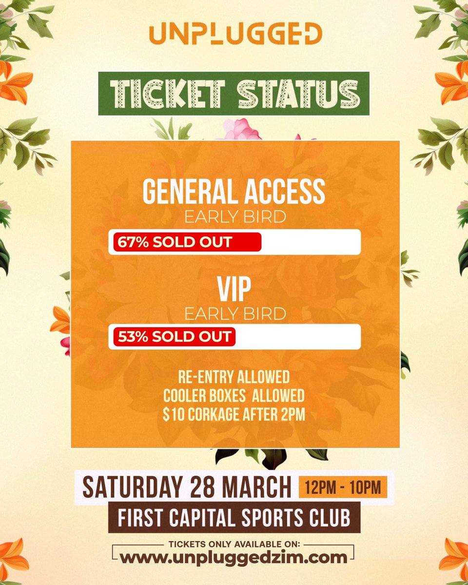UnpluggedZim's tweet photo. Not to cause alarm, but this how things stand. 😅
Sort yourself out on https://t.co/UkmkhDy4cc #28March #UnpluggedIsBack https://t.co/Y5r9S9l9Ks