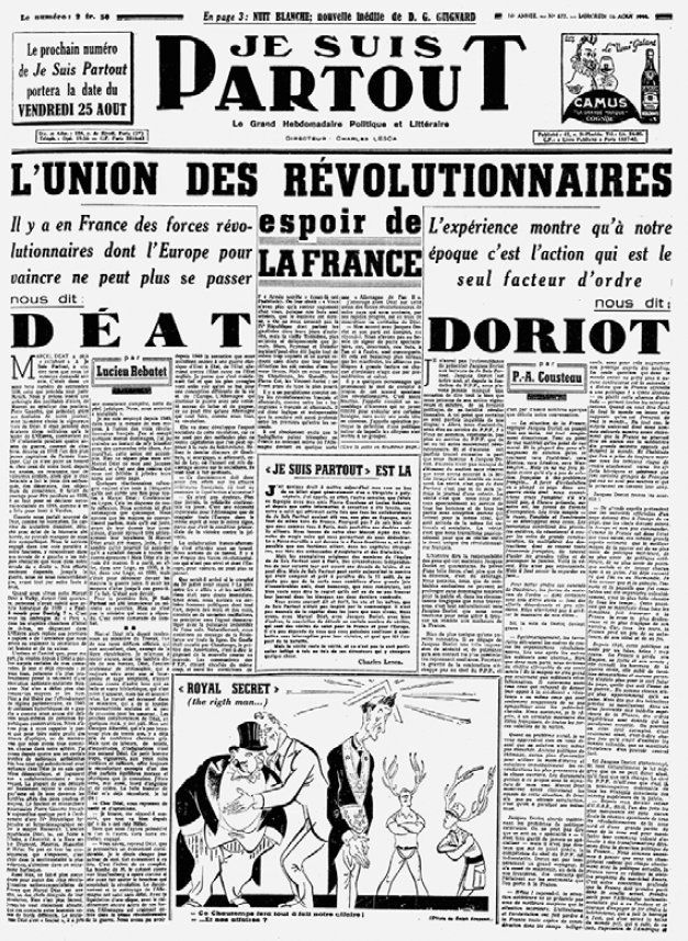 Dr_FACTS_PhD's tweet photo. @le_Parisien #LeParisien pue💩
Relents de Signal à Je suis partout. Transfuges de Rivarol au sein de la rédaction?🤔
Ces Youp*ns qui osent se défendre, quelle plaie!
Un torchon qui déploie le tapis rouge aux #Islamistes!
https://t.co/AT7O8dtSsX
#Hypercacher #Bataclan #Charlie #Paty #Halimi https://t.co/0LmzcWadwJ