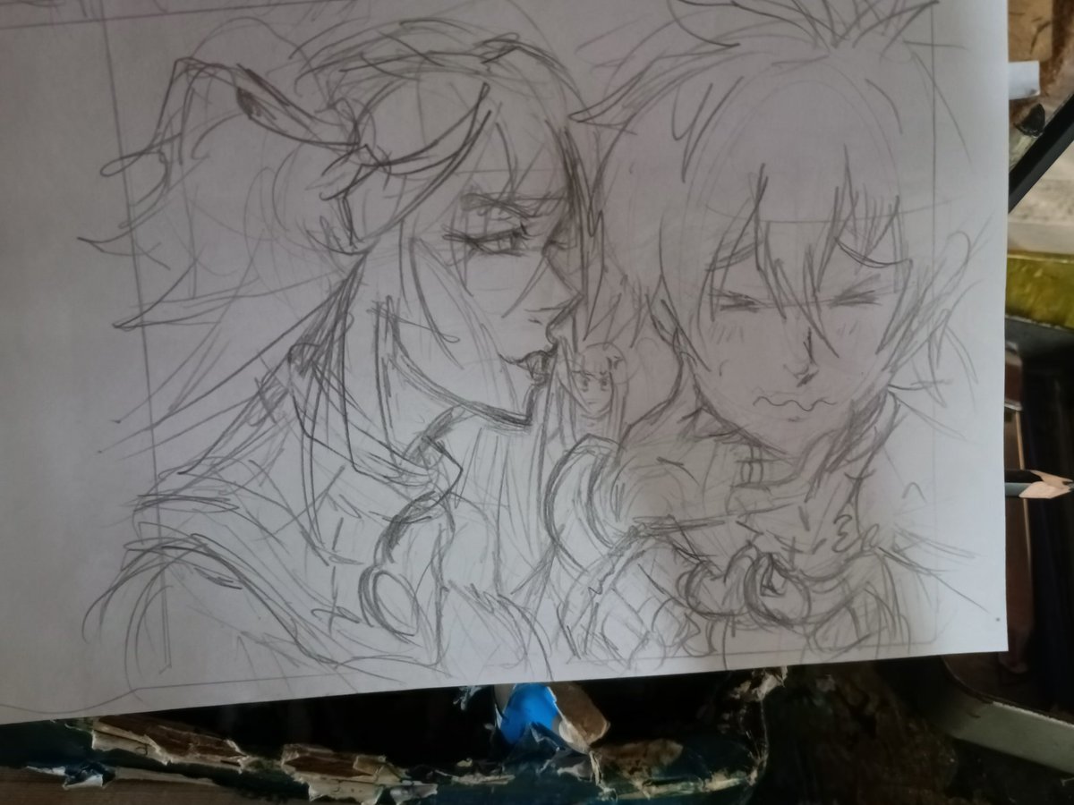 mrscrapart's tweet photo. Sketch of Lilith and Morrigan
#Lilith #Darkstalkers #morrigan #Frieren https://t.co/nQE6GgYOSW