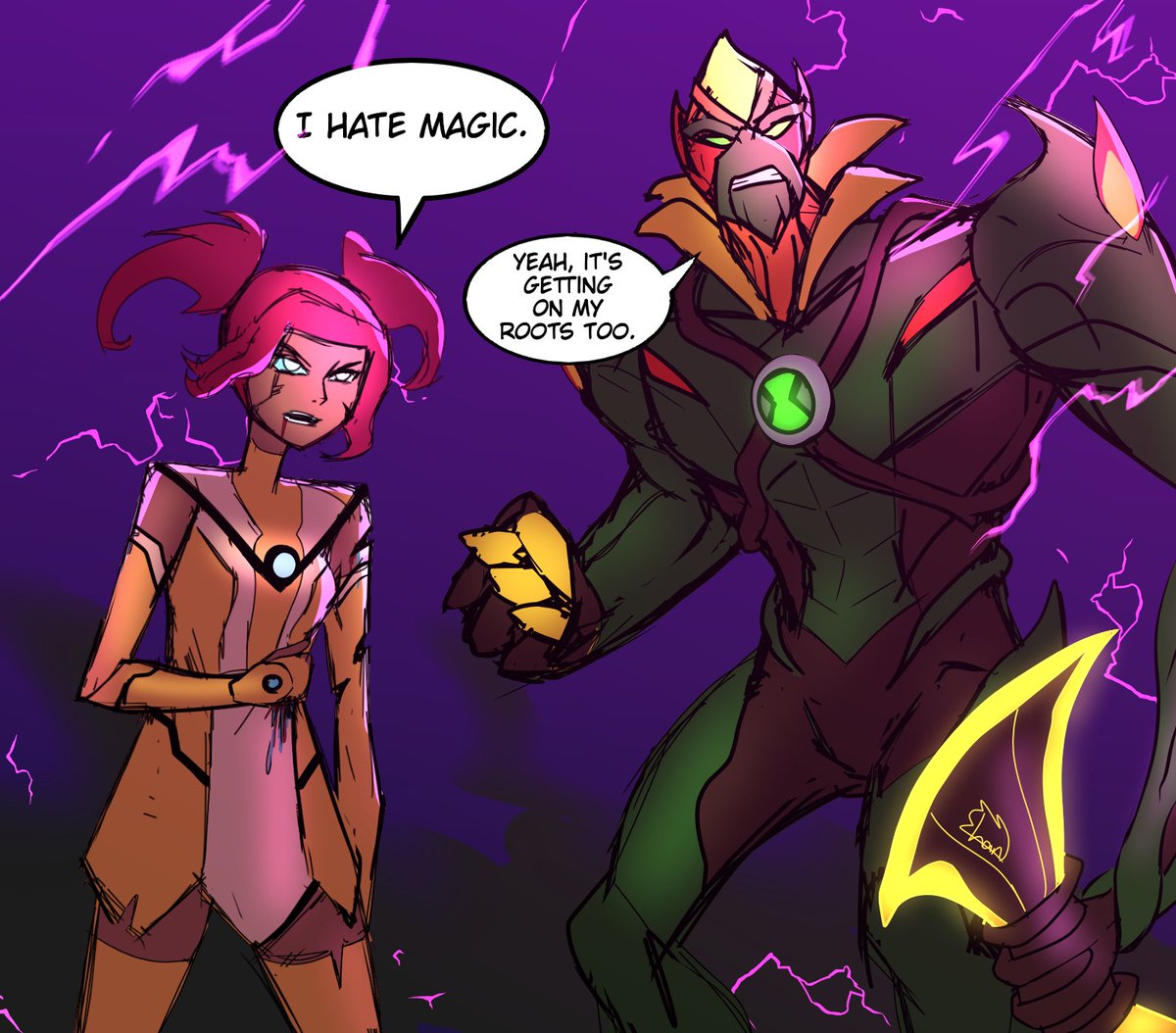 Heroes Integrated
"Tech vs Magic"
#transformers #Ben10