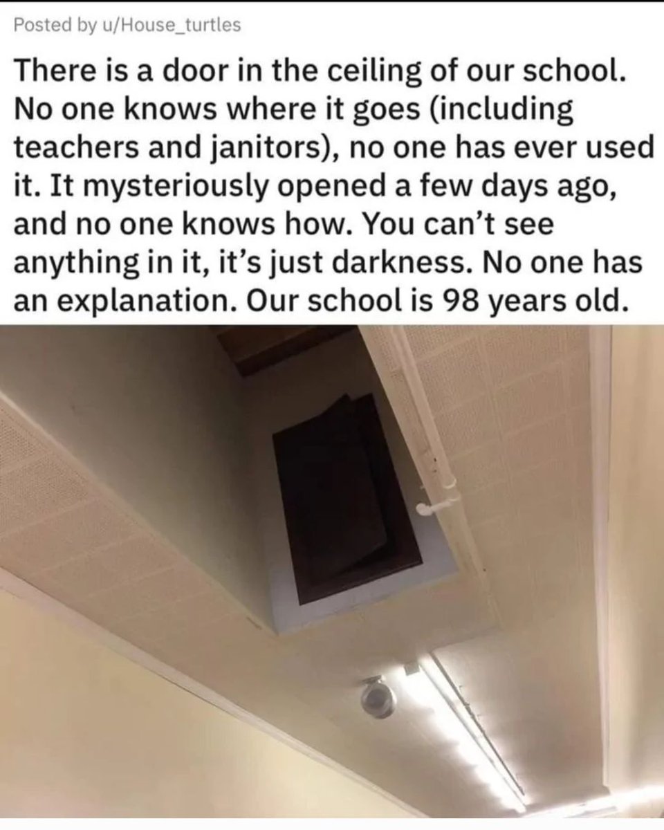 Memedroid's tweet image. sus #door #memes #school #dark #funny