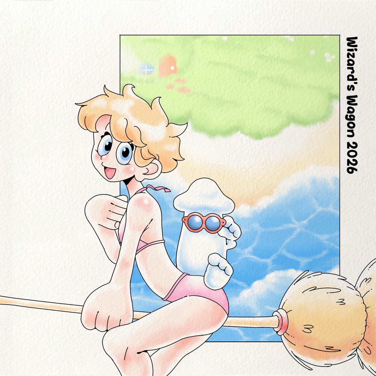 WizardsWagon's tweet photo. Tired of winter yet? I'll see you at the beach! https://t.co/MZcZ5ky6SJ