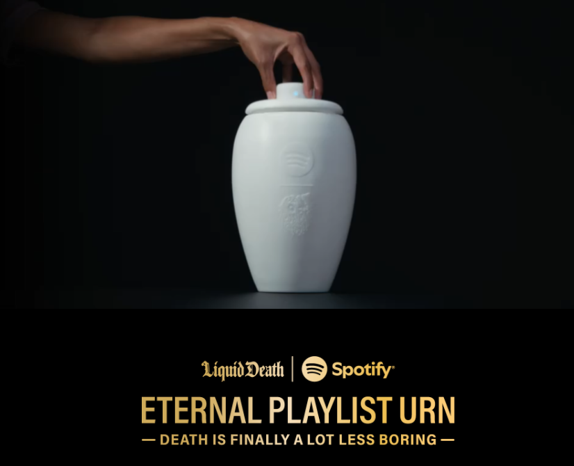 CirrusXM's tweet photo. -Kills off Car Thing
-now makes this in collaboration w/ Liquid Death

150 people will now have the "ashes" of Car Thing https://t.co/0DMsImglxA