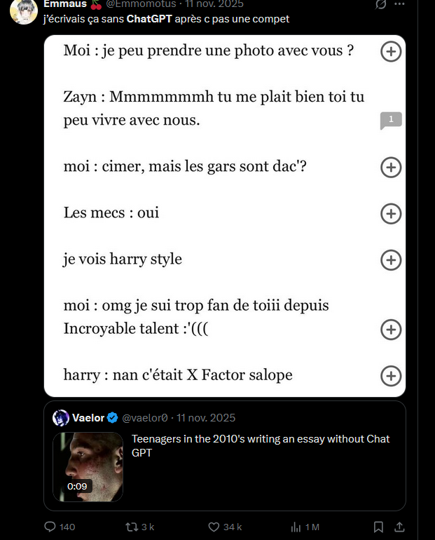 quand j'avais drop ma fanfiction sur les 1D