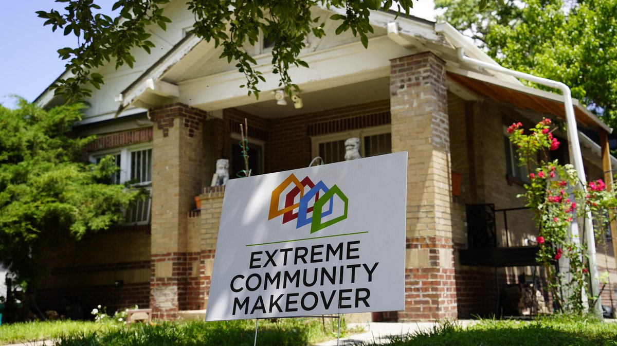 Extreme Community Makeover tweet media